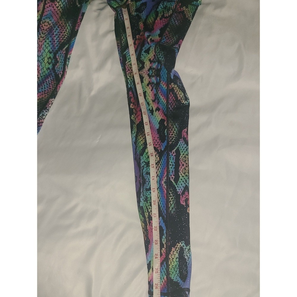 Constantly Varied Gear CVG Rainbow Snakeskin Leggings Pockets XS Squat Proof - Picture 7 of 16